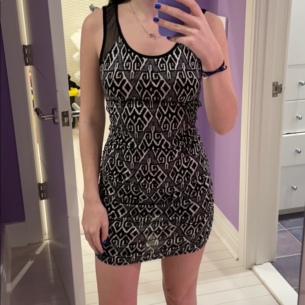 Misope Grey Mini Dress